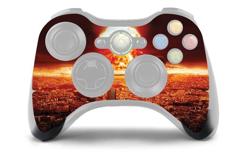 Custom Xbox 360 Controller Skin FlamingToast Custom DualShock 4