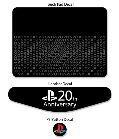 20th Anniversary Decal Set - Image 2