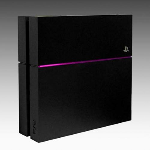 PS4 Power Light Decal - Pink