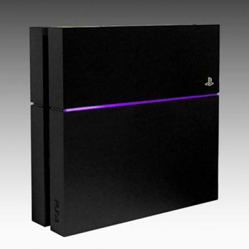 PS4 Power Light Decal - Purple