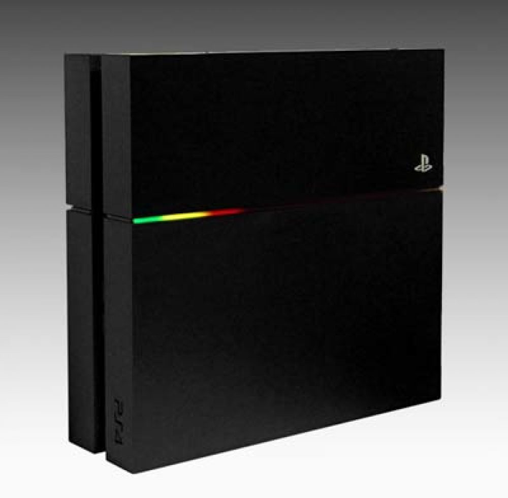 PS4 Power Light Decal - Rasta