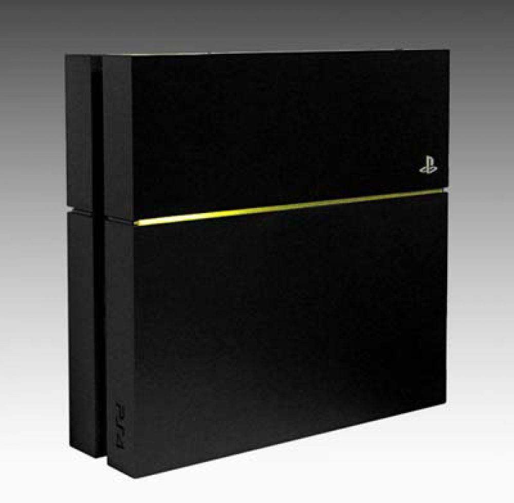 PS4 Power Light Decal - Yellow