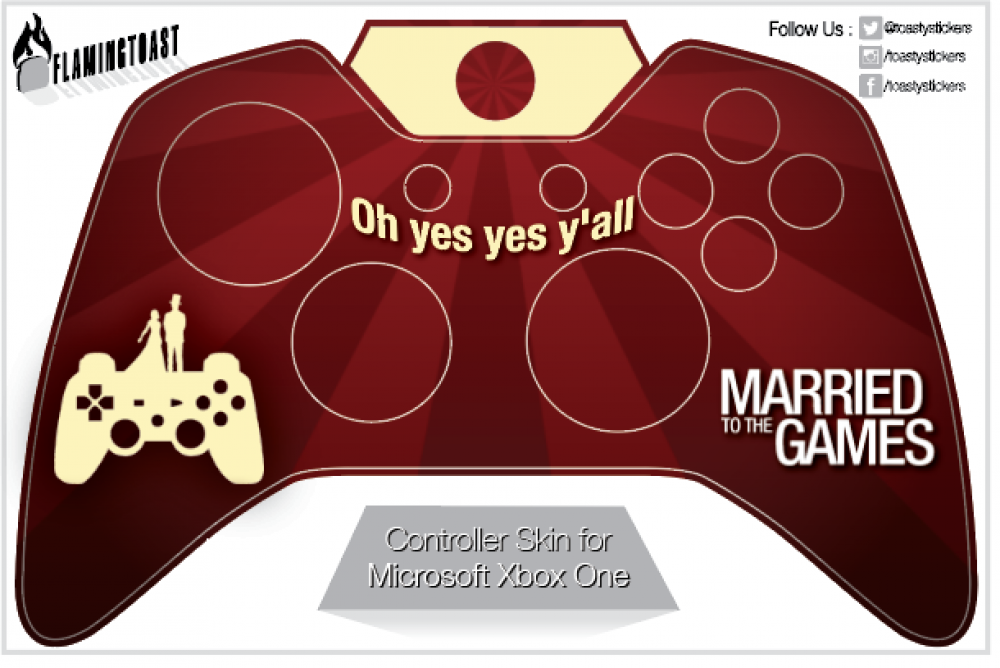 Married To The Games MTTG - Xbox One Controller Skin