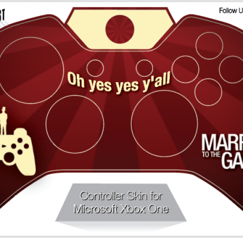 Married To The Games MTTG - Xbox One Controller Skin