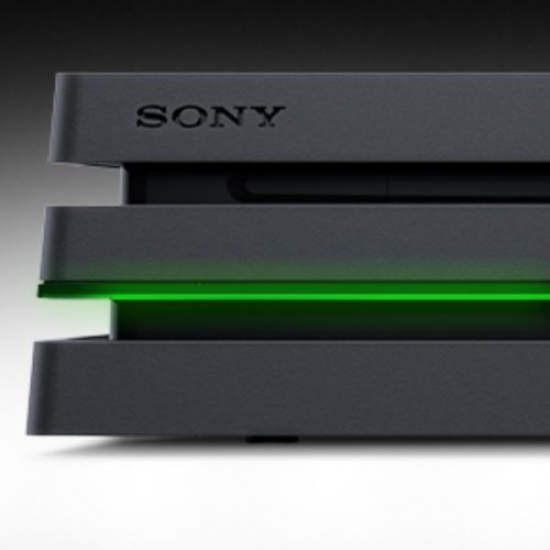 PS4 Pro Power Light Decal - Green