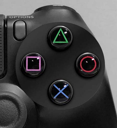 Button Mashers - 3D Button Decals (Symbols Style 03)