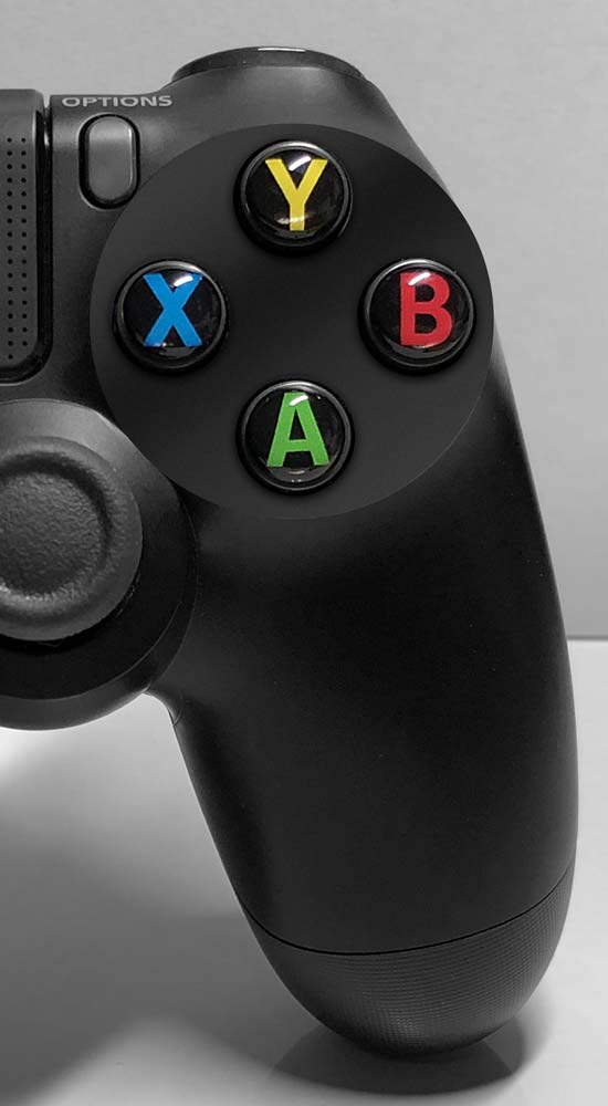 Button Mashers - 3D Button Decals (XB1 Style 01) - Image 2