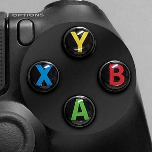 Button Mashers - 3D Button Decals (XB1 Style 01)