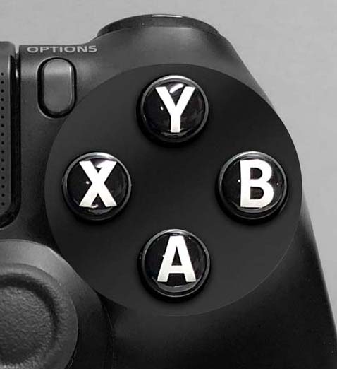 Button Mashers - 3D Button Decals (XB1 Style 02)