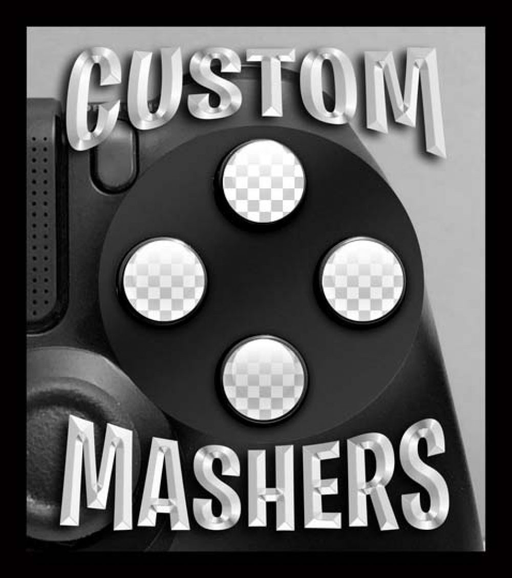 Button Mashers - 3D Button Decals (CUSTOM)