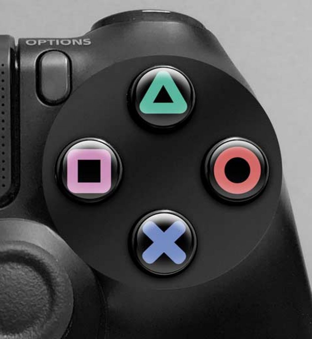 Button Mashers - 3D Button Decals (Symbols Style 09)