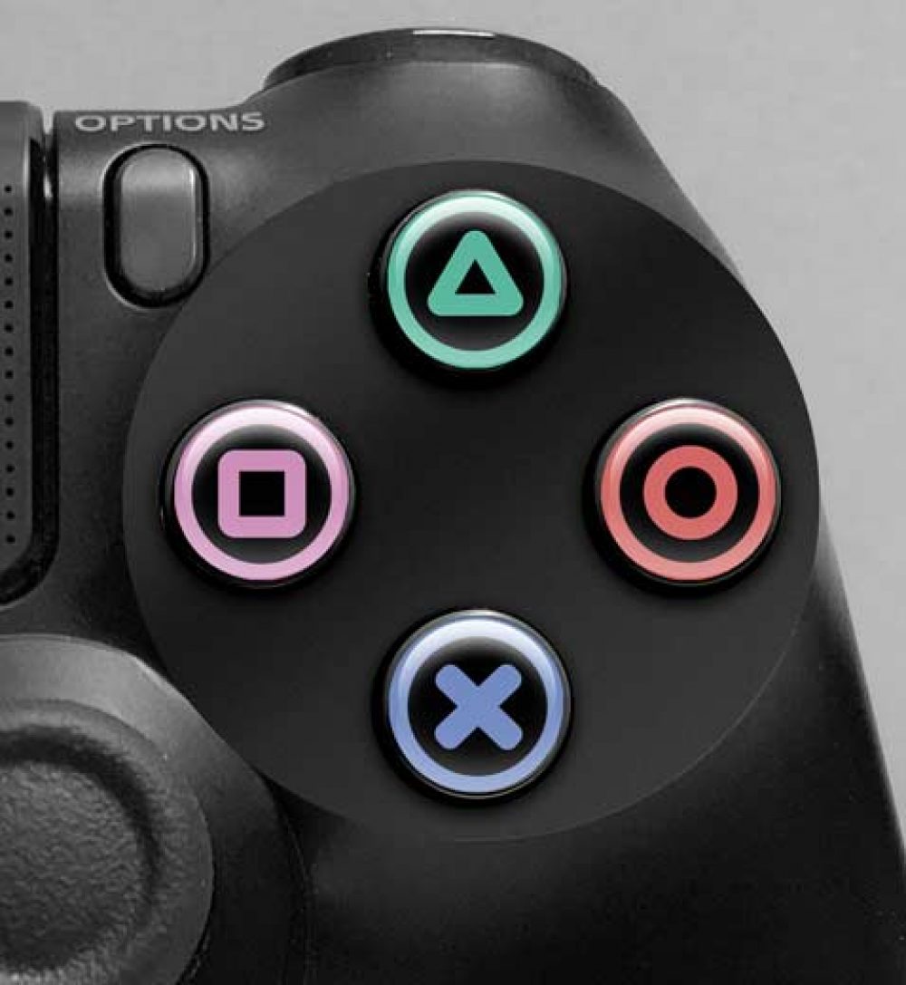 Button Mashers - 3D Button Decals (Symbols Style 08)