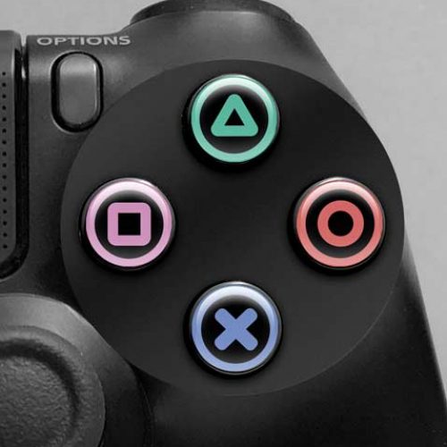 Button Mashers - 3D Button Decals (Symbols Style 08)