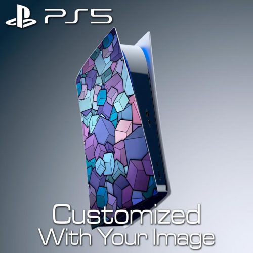 Custom PS5 Console Skin Left Plate (Disc Edition) FlamingToast