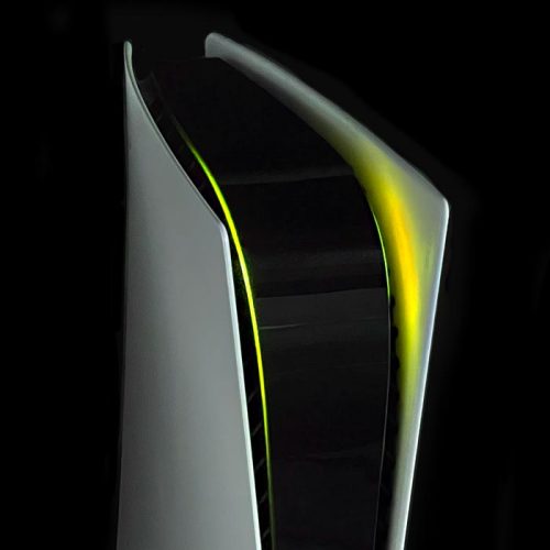 PS5 Power Light Decal - Yellow