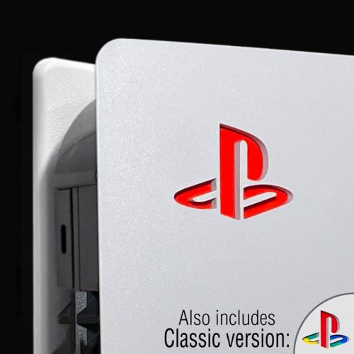 PS5 - Logo Underlay Decals - Classic/Red Set