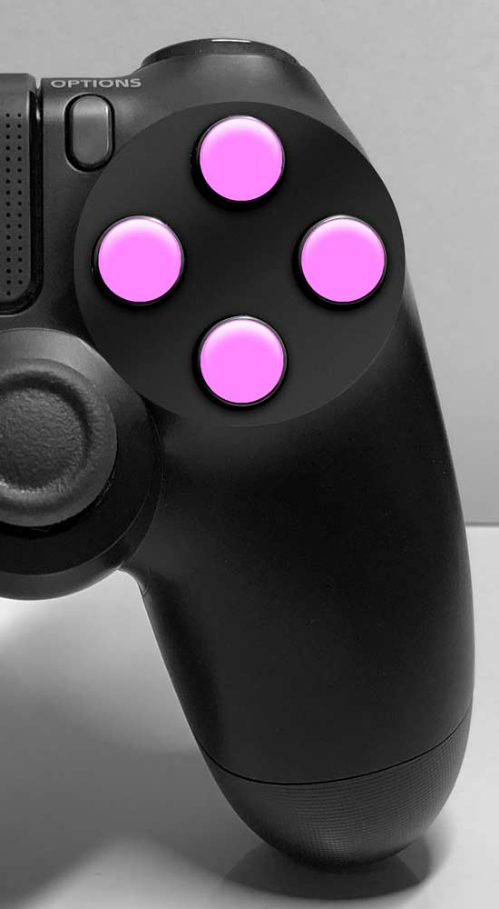 Button Mashers - 3D Button Decals (Pink) - Image 4