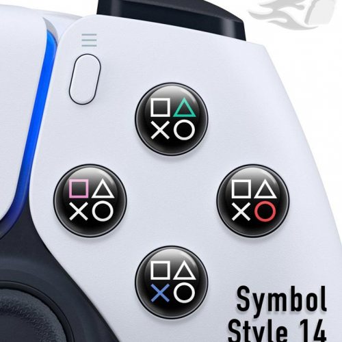 Button Mashers - 3D Button Decals (Symbol Style 14)