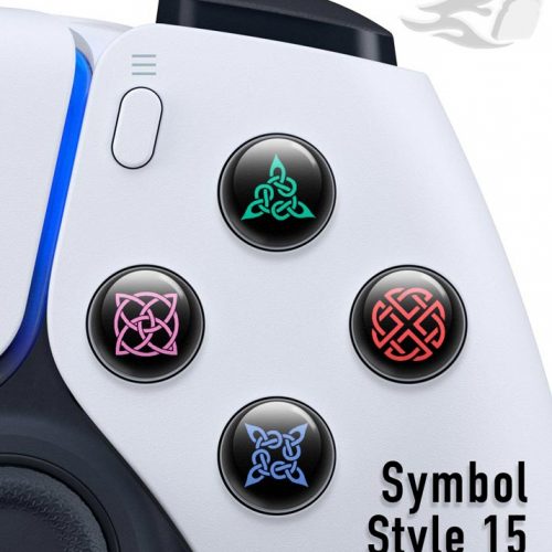 Button Mashers - 3D Button Decals (Symbol Style 15)