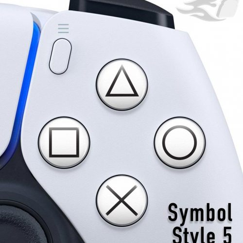 Button Mashers - 3D Button Decals (Symbol Style 05)