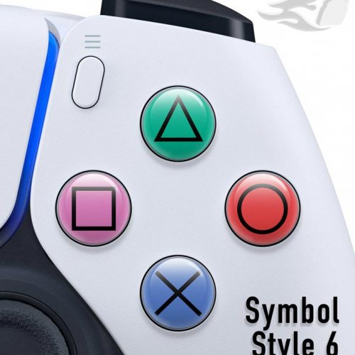 Button Mashers - 3D Button Decals (Symbol Style 06)
