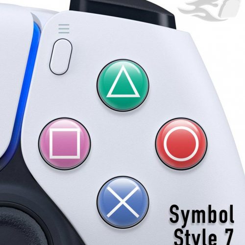 Button Mashers - 3D Button Decals (Symbol Style 07)