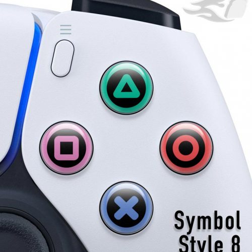 Button Mashers - 3D Button Decals (Symbol Style 08)