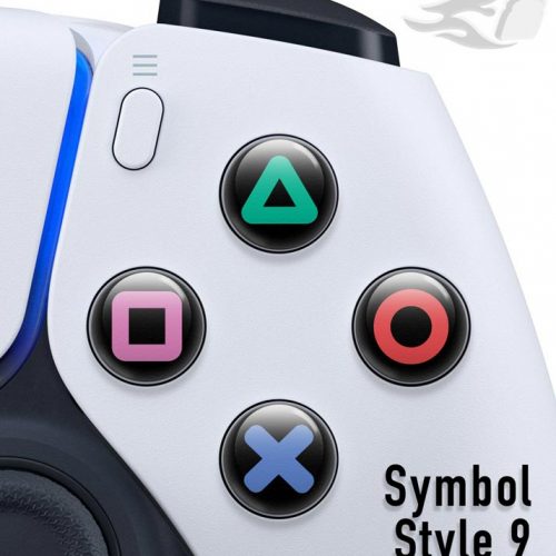 Button Mashers - 3D Button Decals (Symbol Style 09)