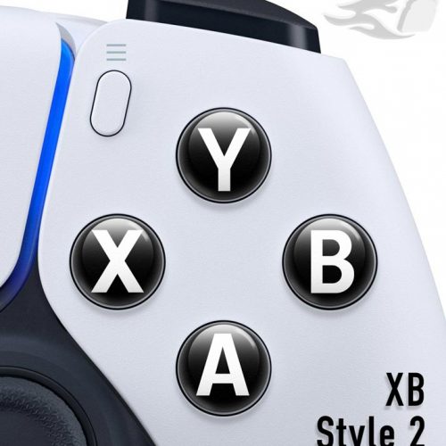 Button Mashers - 3D Button Decals (XB Style 02)