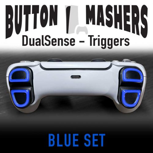 Button Mashers - DualSense Trigger Decals (Blue)