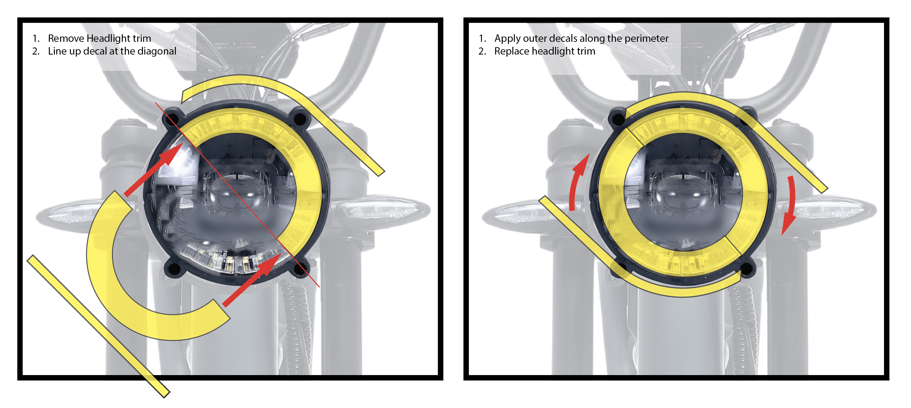 Revv 1 Skins - Headlight - Pink - Image 3