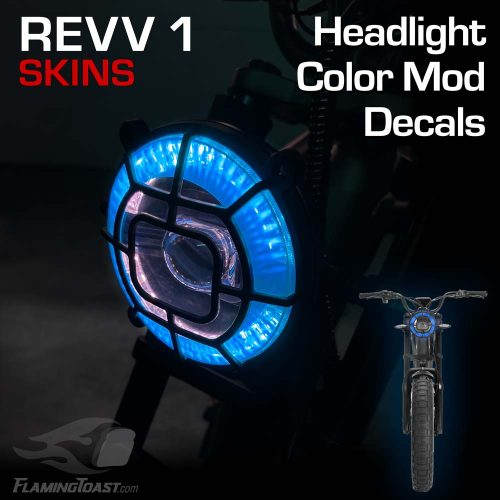 Revv 1 Skins - Headlight - Blue