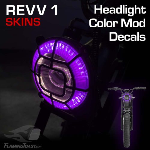 Revv 1 Skins - Headlight - Purple