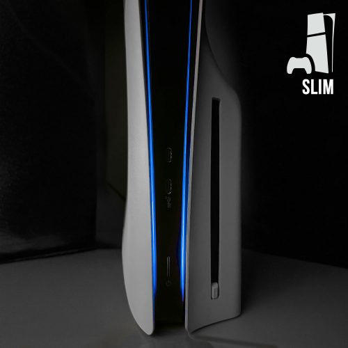 PS5 Slim Power Light Decal - Blue