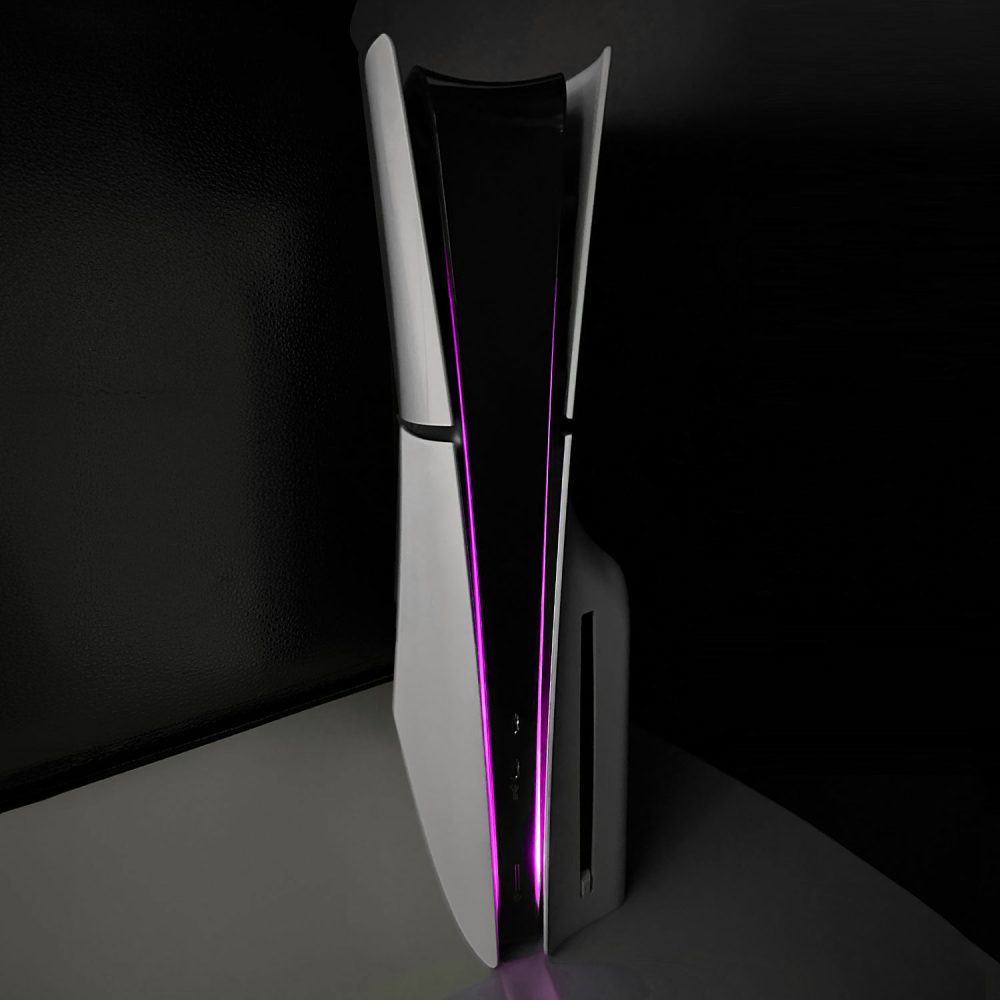 PS5 Slim Power Light Decal - Pink - Image 2