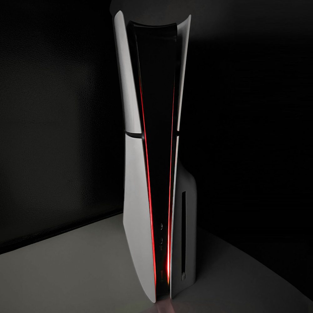 PS5 Slim Power Light Decal - Red - Image 2
