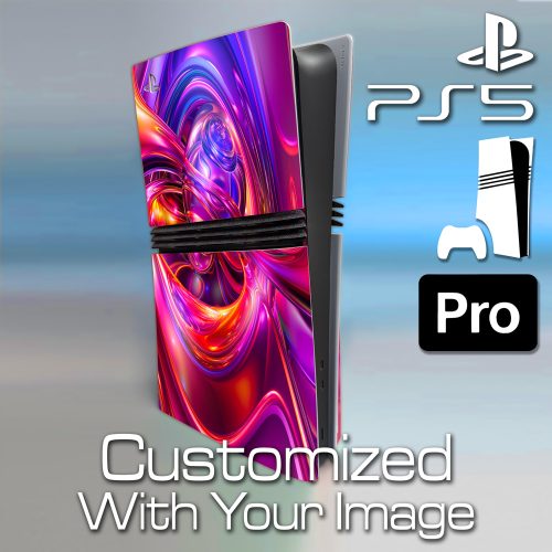 Custom PS5 PRO Console Skin - Left Side Plates