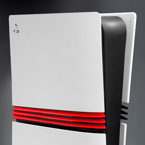 PS5 Pro - Fin Skins - Red