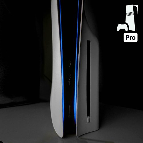 PS5 Pro Power Light Decal - Blue
