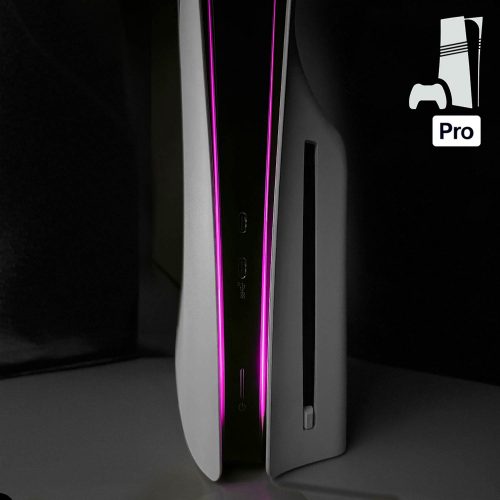 PS5 Pro Power Light Decal - Pink