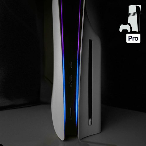 PS5 Pro Power Light Decal - Purple-Blue