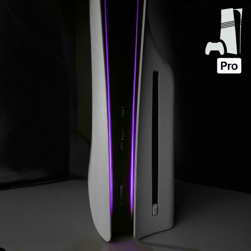 PS5 Pro Power Light Decal - Purple