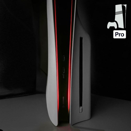 PS5 Pro Power Light Decal - Red