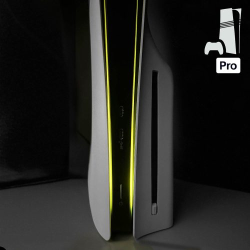 PS5 Pro Power Light Decal - Yellow
