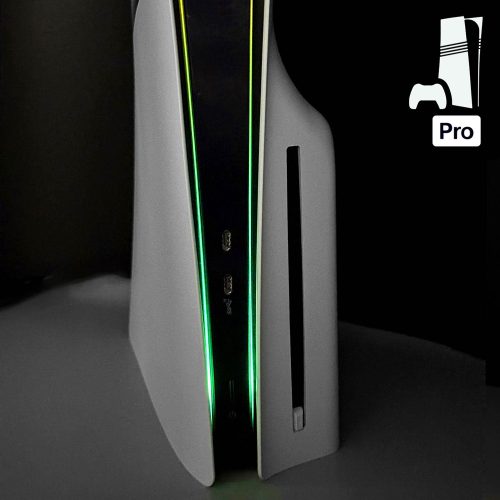 PS5 Pro Power Light Decal - Yellow-Green