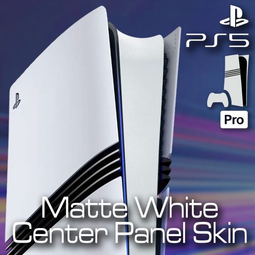 PS5 Pro - Center Panel Skin - Matte White